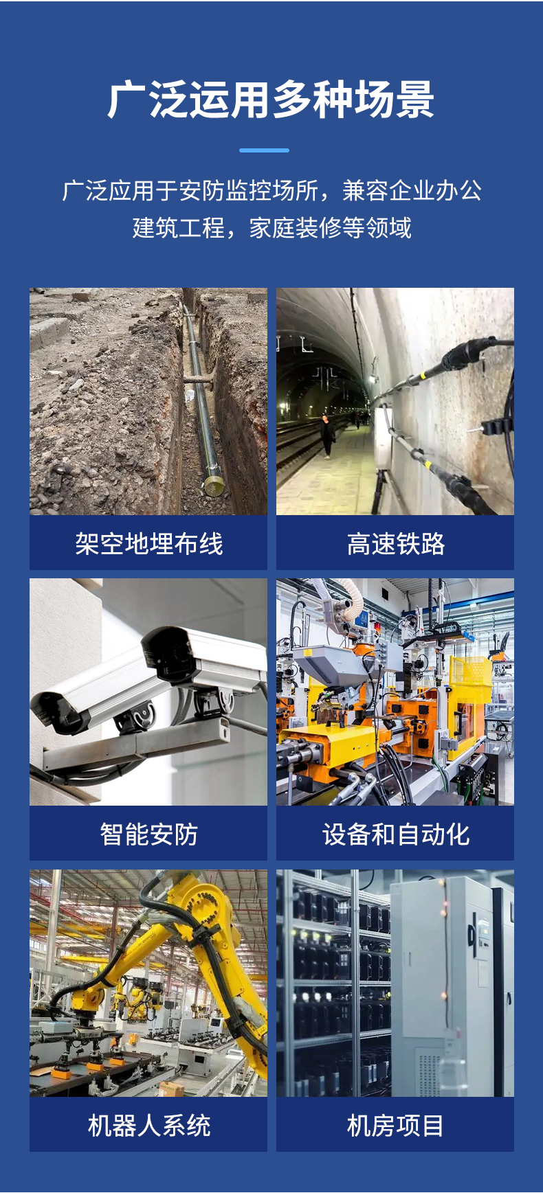 安普室外六類鎧甲屏蔽網線防老鼠咬可地埋鎧裝防水防曬戶外網絡線